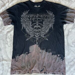 Affliction men’s rock concert skull T-shirt